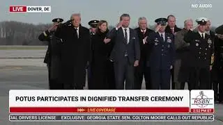 WATCH: President Trump and Pete Hegseth Participate in a Dignified Transfer Ceremony - 12/17/25