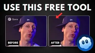 How to INSTANTLY Remove Moving Watermark from Sora 2 Videos