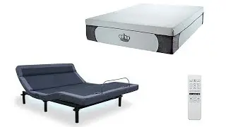 New! Leggett & Platt | Adjustable Bed | The Williamsburg Plus, Dual Massage | Head Tilt, Underbed