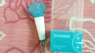 SHINEE MINI FANLIGHT KEYRING || DIY MINI LIGHTSTICK SHINEE