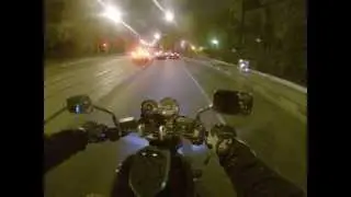 ride in night moscow honda x4 gopro hero 3 black edition
