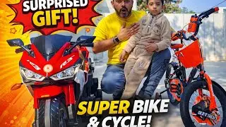 Surprised Gift 😲 | Super Bike & Cycle for My Nephew (भांजा)❤️ | Excitement Mode On