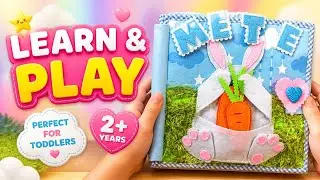 Engaging Felt Quiet Book: A Perfect Learning Companion for Your 2-Year-Old (Quiet Book for Mete)