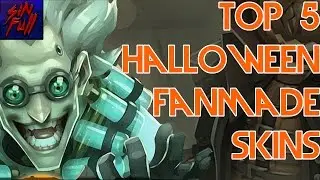 Top 5: Overwatch Fanmade Halloween Skins!