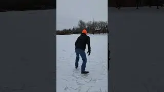 Ice Skating On My Pond