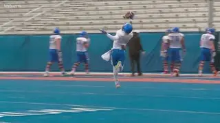 Boise State Broncos offense spearheaded by a loaded wide receiving corp going into next season