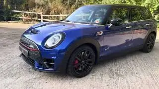 2019 (69) Mini Clubman John Cooper Works All4 in Starlight blue metallic.
