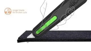 Slice 10554 Auto-Retract Utility Knife with Slice Ceramic Blade