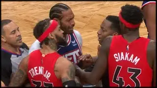 Gary Trent Jr and James Johnson Altercation