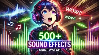 Whoosh & Swish Animation Sound Effects 💹🔔| Free Download | High-Quality SFX