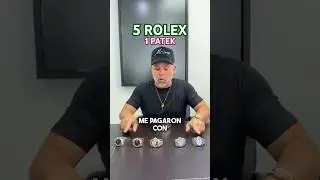 Me pagaron 5 Rolex por 1 Patek 💰💰💰