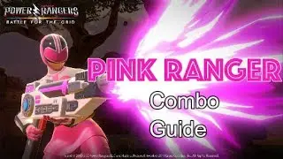 [Power Rangers: Battle For The Grid] peck's Combo Guide of Pink Ranger [Xbox One] 720 w/60fps