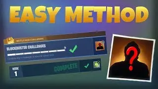 HOW TO COMPLETE ALL BLOCKBUSTER CHALLENGES * EASY TUTORIAL* Season 4 (Fortnite Battle Royale)