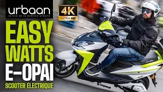 Essai Easy-Watts e-0pai [4K HDR] - scooter électrique - 2023 - urbaanews