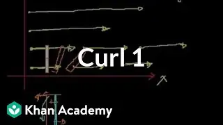Curl 1 | Partial derivatives, gradient, divergence, curl | Multivariable Calculus | Khan Academy