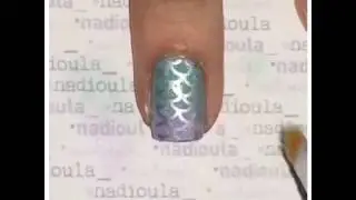 Mermaid nails
