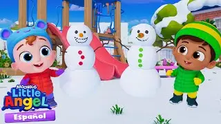 ⭐NUEVO⭐ Jugamos en la Nieve en Navidad - Canciones Infantiles 🎵 Little Angel Espa&ntilde;ol