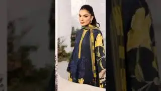 🛍️ Buy Designer Embroidered Lawn Suit | Luxury Lawn Collection 2025 &ndash;  #trending #fashion #clothing