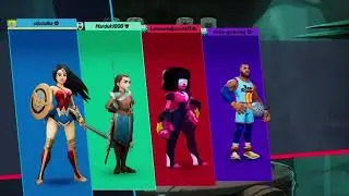 Wonder Woman practice battles | Swordwomanship & defeat by LBJ | MultiVersus |