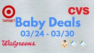 Baby Deals 03/24 - 03/30 | Huggies Jackpot!!! 🎯🎯🎯