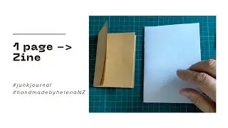 How to Make A Zine Booklet - Part 1