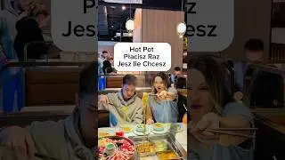 Chiński Hot Pot / Grill, Płacisz Raz Jesz Ile Chcesz #warszawa #hotpot #jedzenie #warsaw #food