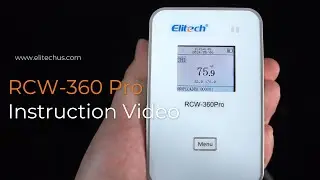 How to Use the Wireless Data Logger RCW-360 Pro?
