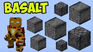 MINECRAFT How to Get an BASALT (3 WAYS) (EASY) | MINECRAFT How to MAKE an BASALT