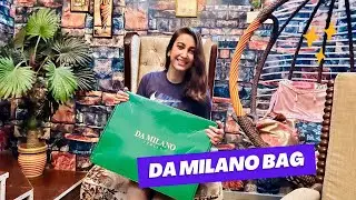 Обзор сумки DA MILANO!