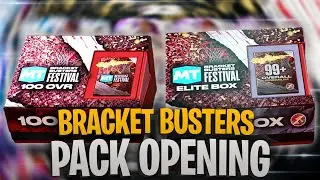 I OPENED A 100 OVR BOX & ELITE BOX FOR NEW BRACKET BUSTER CARDS IN NBA 2K25 MYTEAM!
