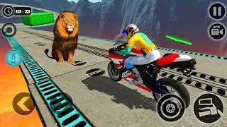 Impossible Motor Bike Tracks Gameplay 3D Motorcycle Racing Game Android Gameplay #2