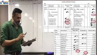 Bank Reconciliation Statement - Opening balance difference in Cash book and Passbook Q11