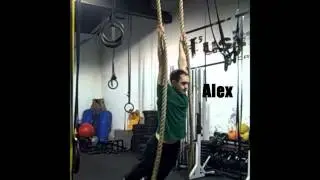 GBF - Dom & Alex Rope Muscle Ups@ CrossFit L'Usine