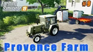 Weed removal with weeder and herbicide | Farmer weekdays in Provence | FS 19 | Timelapse #09