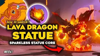 How to unlock Lava Dragon Statue Boss | Varesa Ascension Materials | Genshin Impact 5.5