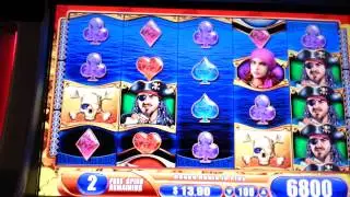 Pirate Ship Piggy Bankin' Bonus Win WMS Slot