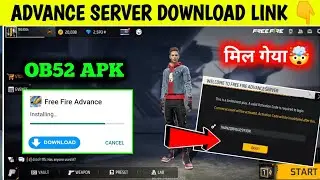 OB52 advance server Download Link 🖇️✅ | ff advance server | free fire advance server Download Link 