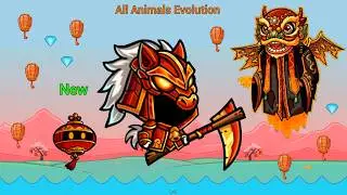 New Lunar Horse Reaper & Pet And Free Gems From Lanterns (EvoWorld.io) All Animals Evolution