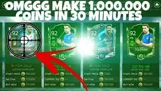 FIFA MOBILE 18 BEST SNIPING FILTERS ! HOW TO MAKE MILLIONS OF COINS EASILY !