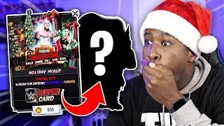 OPENING 10 HOLIDAY MIXUP PACKS!! INSANE PULLS!! (WWE Supercard Season 6)