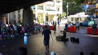 Sydney, Australia street performer