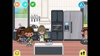 MAKING CANDY SALAD!!!#toca boca#atsleepover#trending