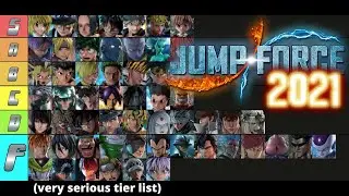 Jump Force ULTIMATES Tier List (based on how cool they look :3)