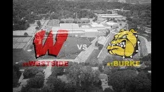 Westside vs Burke Varsity Football 2017