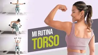 ESPALDA SIN ROLLITOS 💪🏻Rutina EN CASA 20 MINUTOS ✅