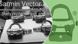 Garmin Vector 3/Rally pedal body replacement and maintenance