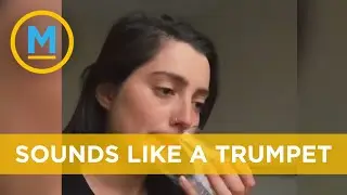 Woman shares incredible ability to sound just like a trumpet | Your Morning