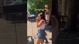 The way they stood there 🥺😭 #reaction #public #singing #singer #romantic #love #singer #busker