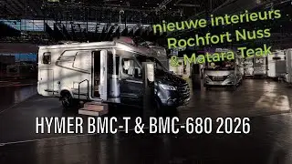 Hymer BMC-t en BMC-i 680 nieuw 2026 met interieurs Rochfort Nuss (B klasse Modern Comfort)