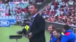 A League Lineswoman made an incredibly bad offside call today